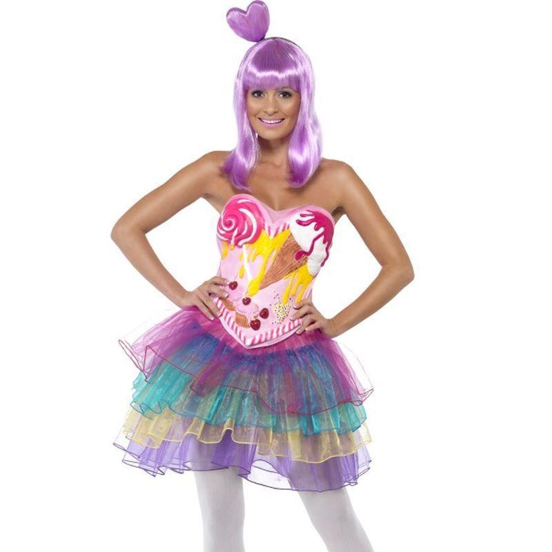 Candy Queen Katy Perry Costume - UK Dress 8-10 Womens Purple