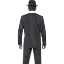 Vintage Gangster Boss Costume Adult Pinstripe Suit
