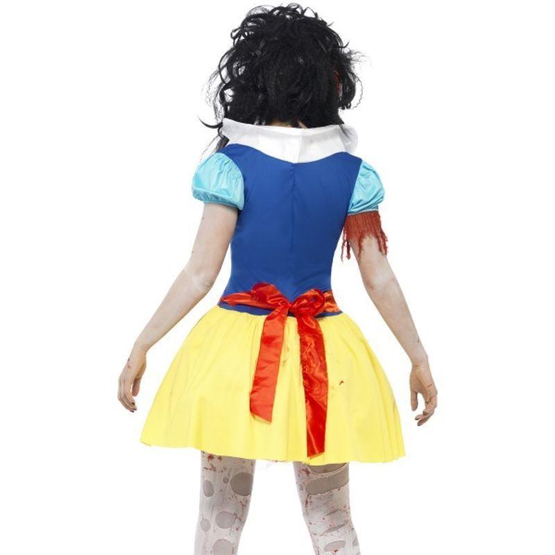 Zombie Snow Fright Costume Adult Blue Yellow Womens