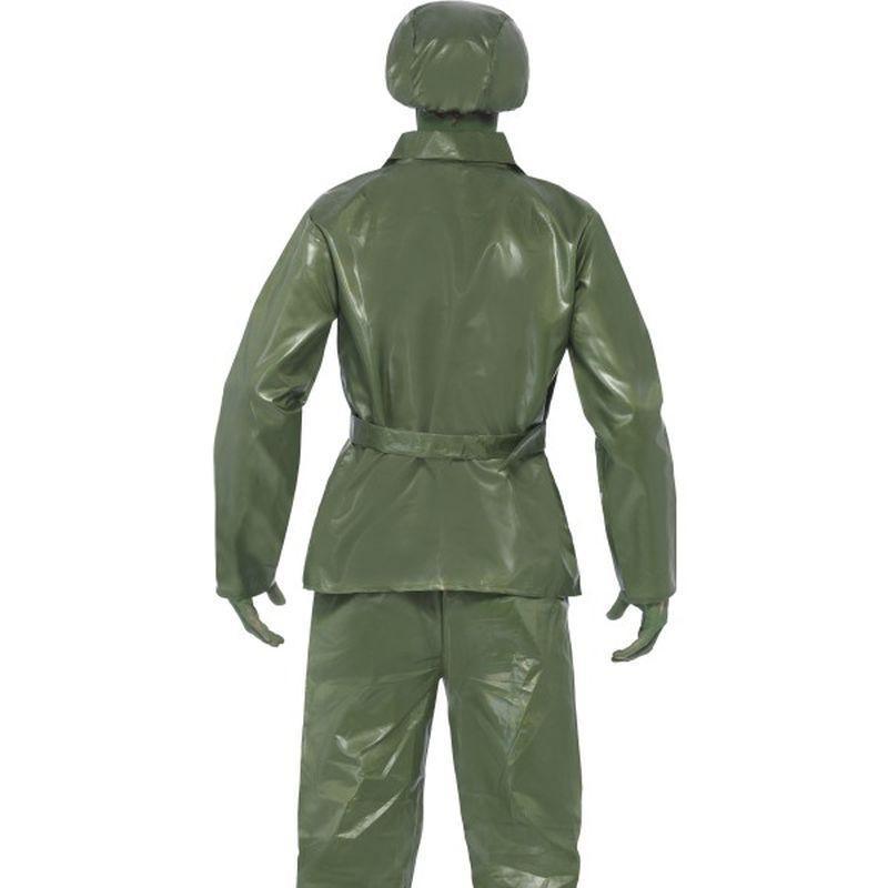 Toy Soldier Costume Adult Green Mens