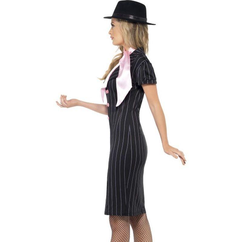 Gangster's Moll Costume Adult White Womens