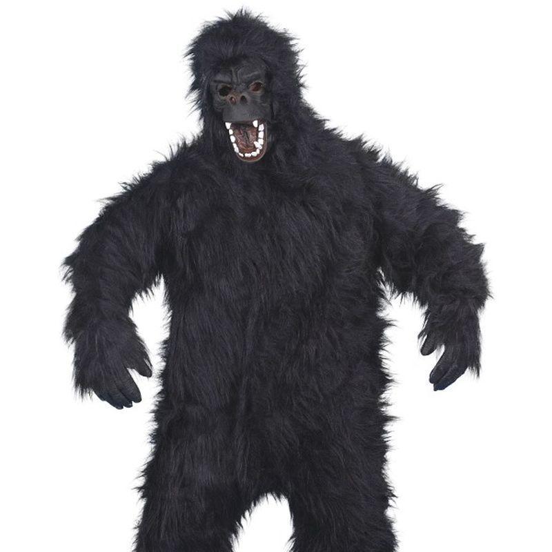 Gorilla Costume - One Size Mens Black