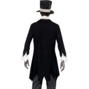 Till Death Do Us Part Zombie Groom Costume Adult Black White