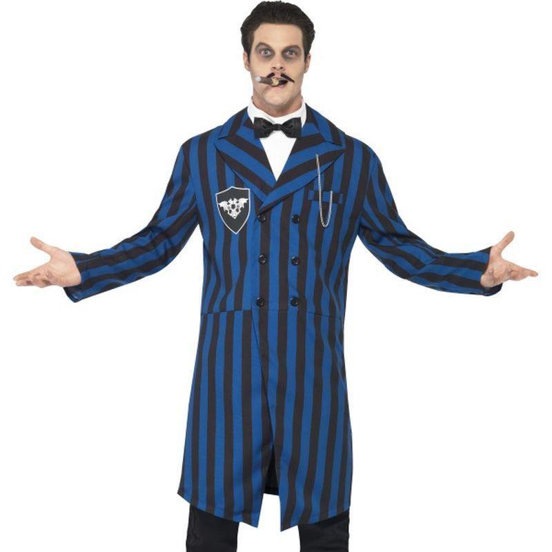 Duke of the Manor Costume - Medium Mens Blue/Black