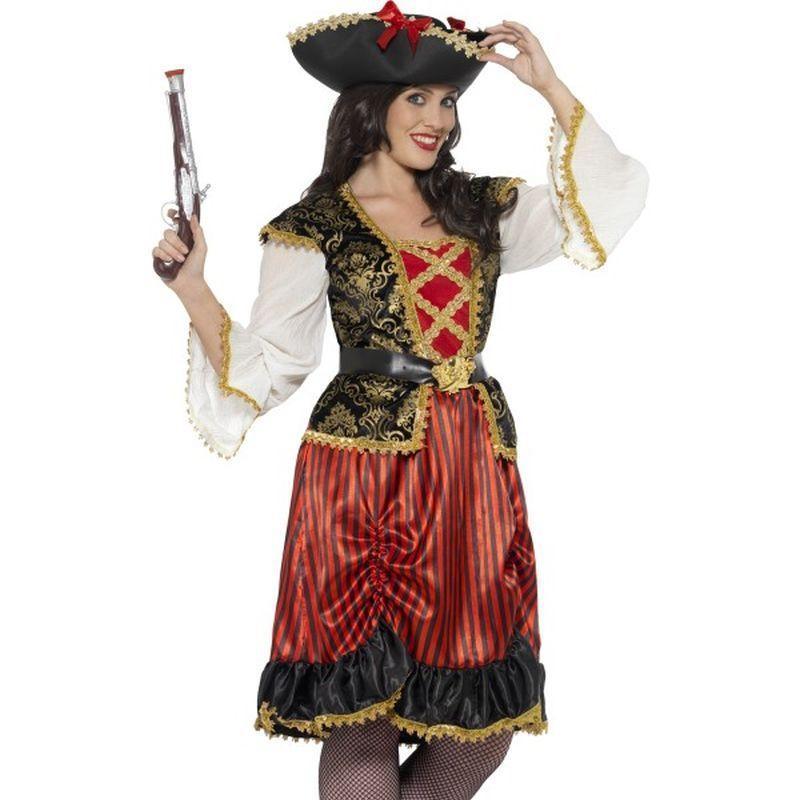 Curves Pirate Lady Costume - UK Dress 28-30