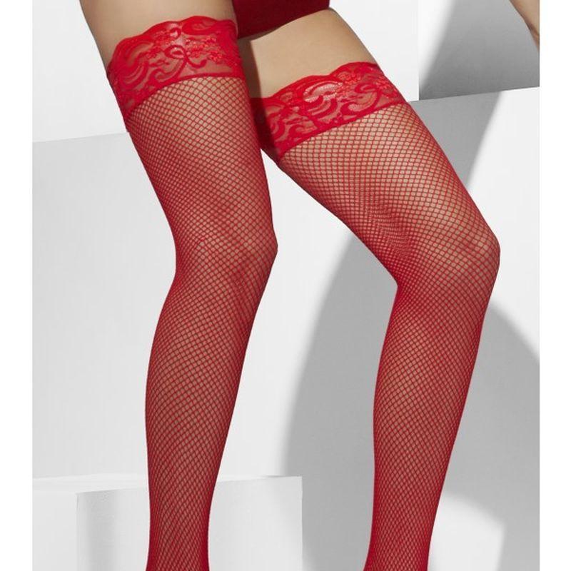 Fishnet Hold-Ups - UK Dress Size 6-14