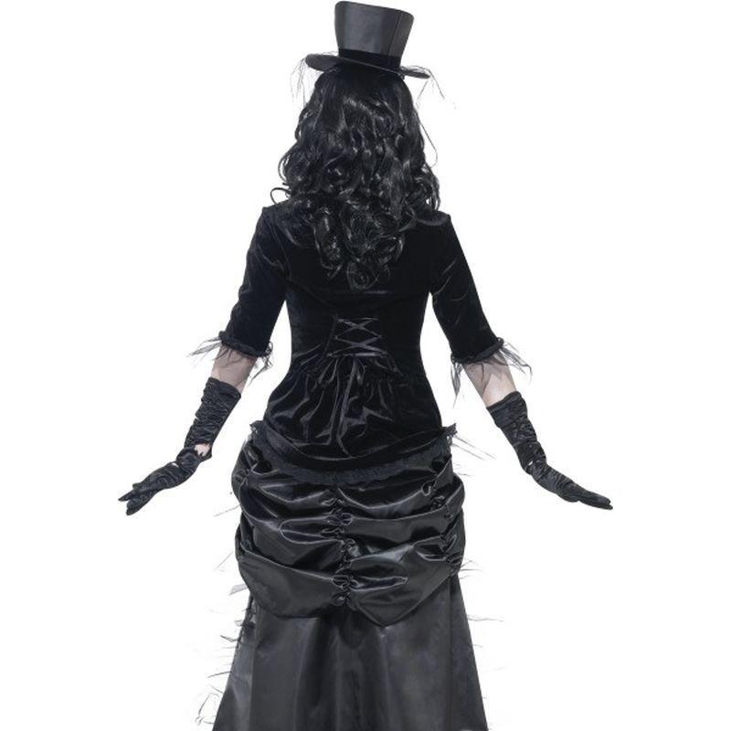 Ghost Town Widow Costume Adult Grey Womens