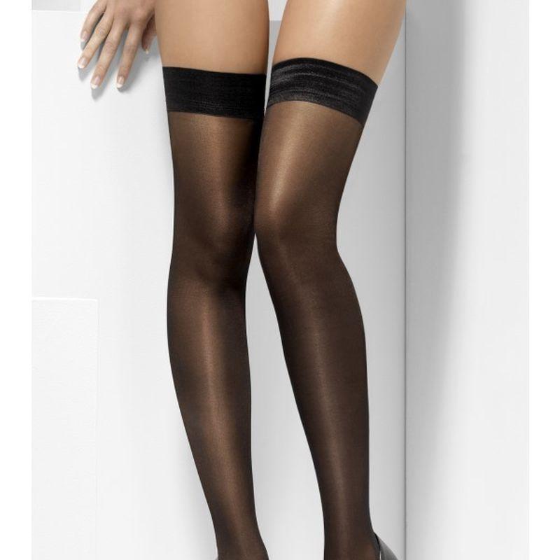 Sheer Shine Hold-Ups - UK Dress Size 6-14