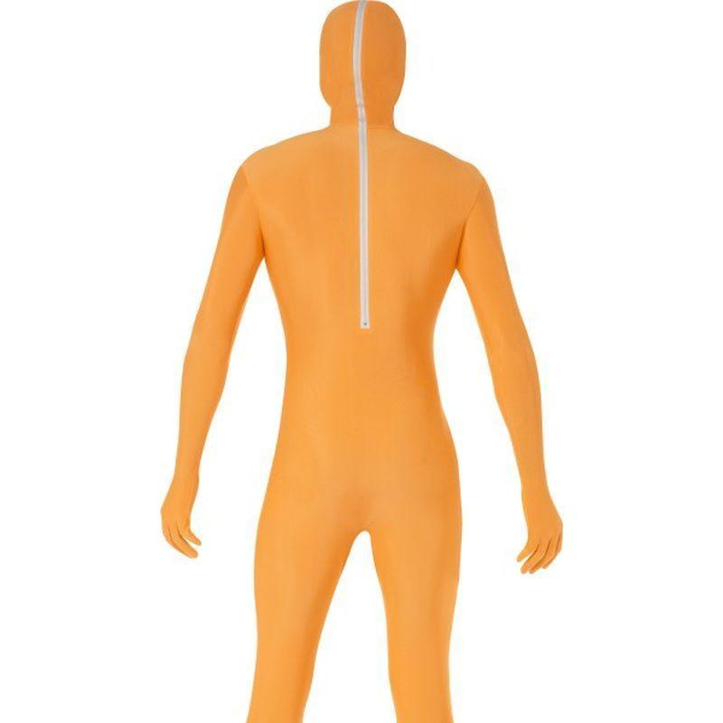 Pumpkin Second Skin Costume Adult Orange Mens