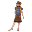 Western Belle Cowgirl Costume Brown