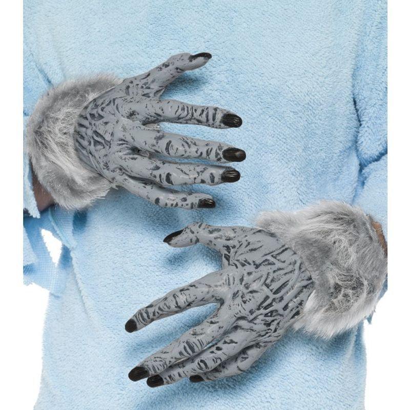 Werewolf Hands - One Size Mens Grey