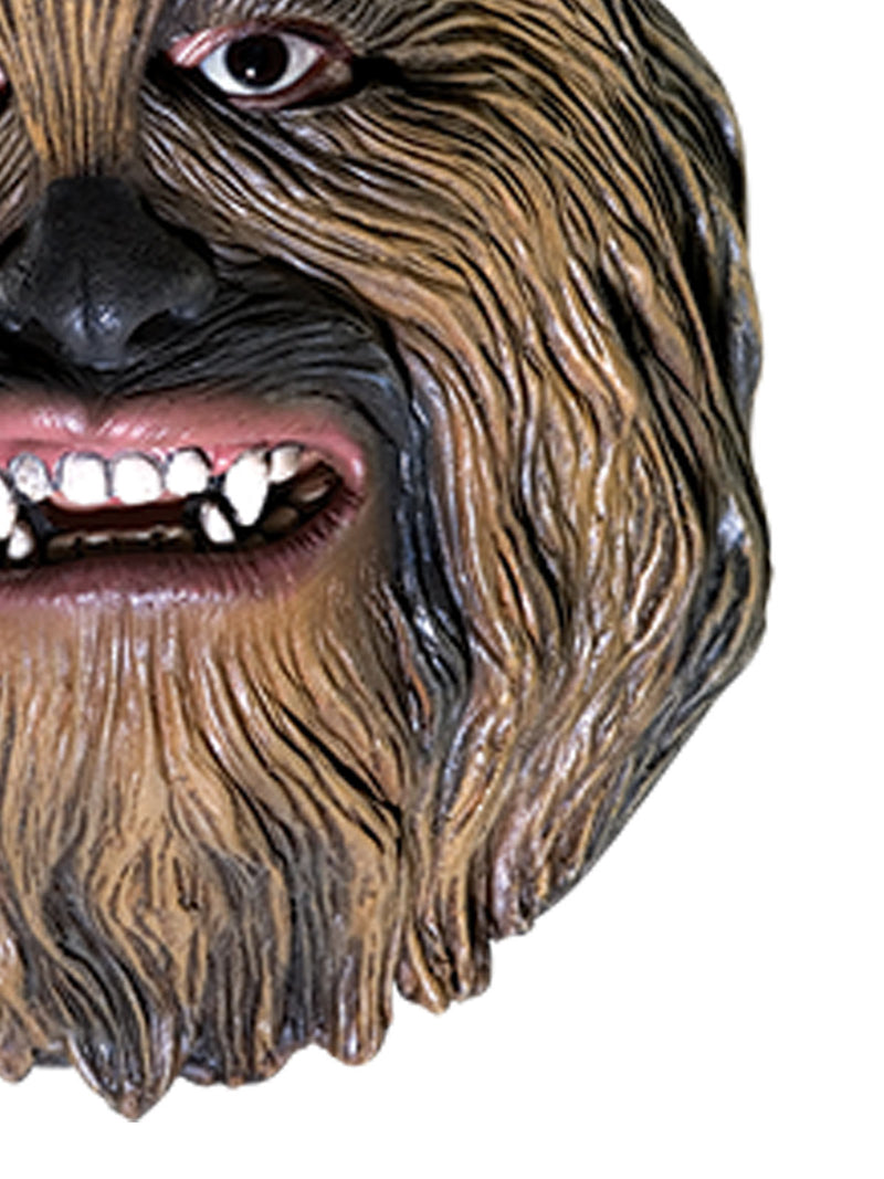Chewbacca 3 4 Mask Adult Mens Brown -3