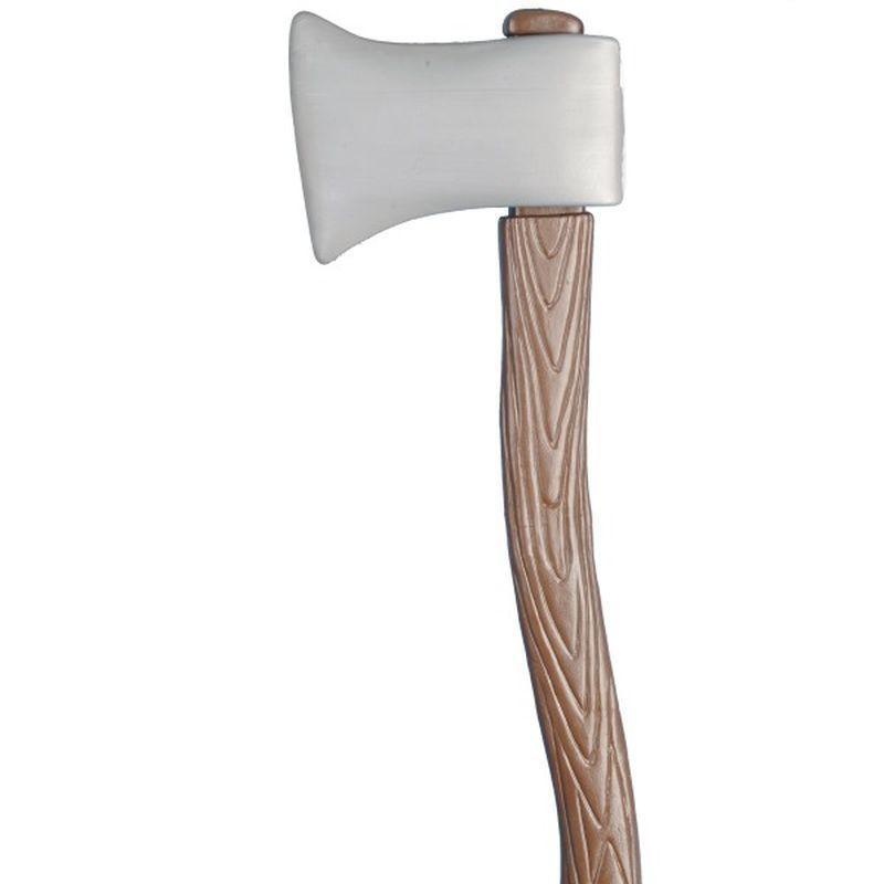 Wood Effect Axe - One Size
