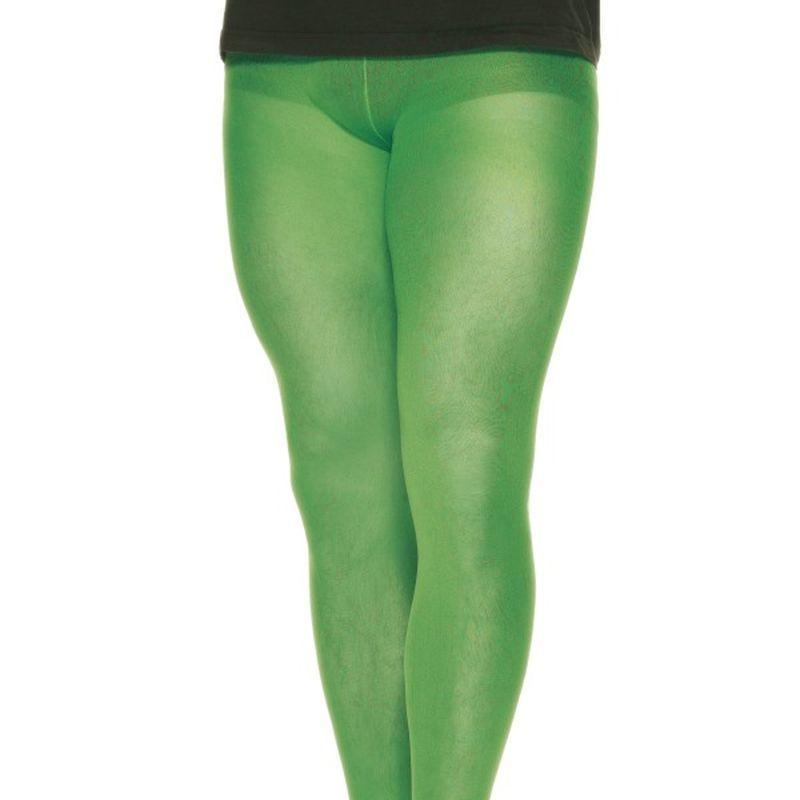 Tights Green Mens - One Size