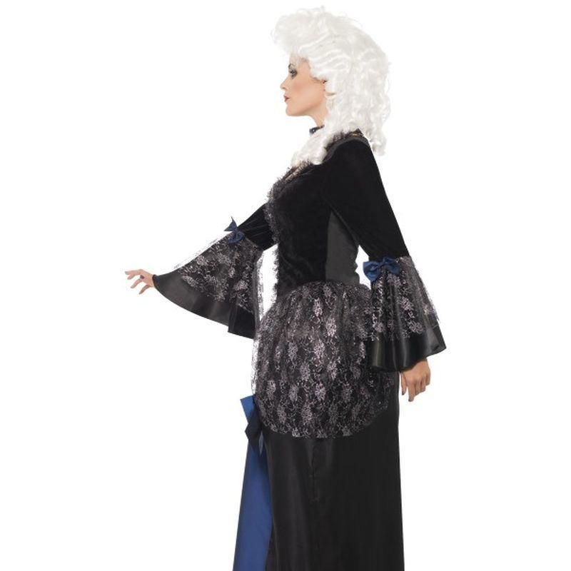 Baroque Beauty Masquerade Costume Adult Blue Womens -3