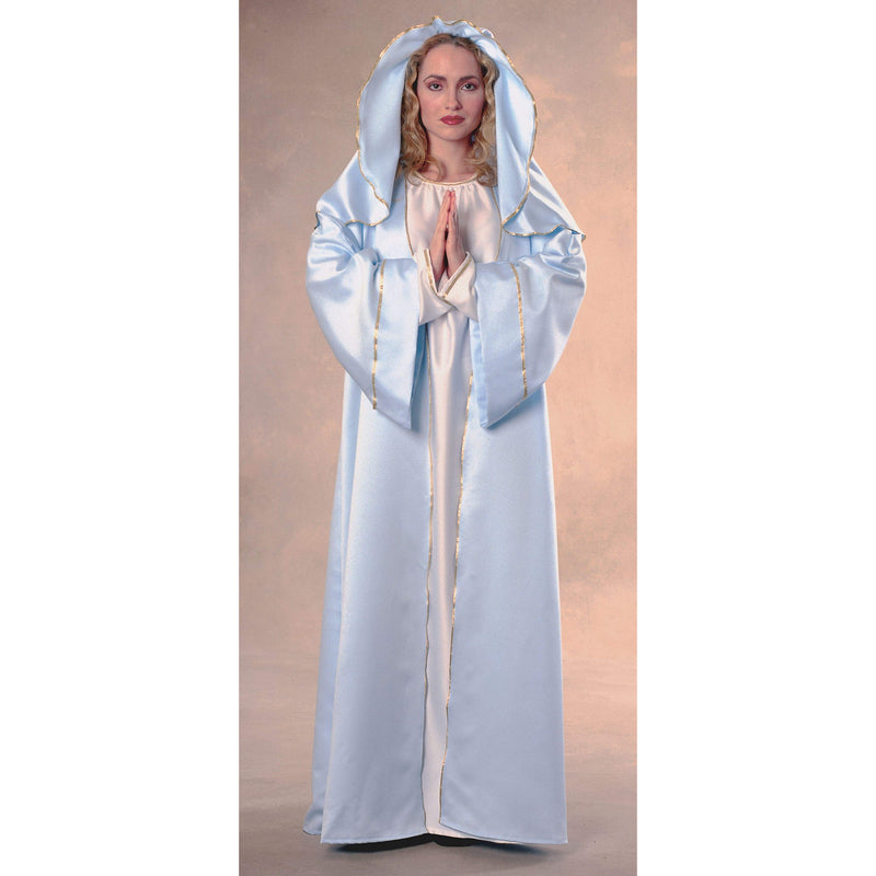 Mary Costume Adult Womens Blue -1