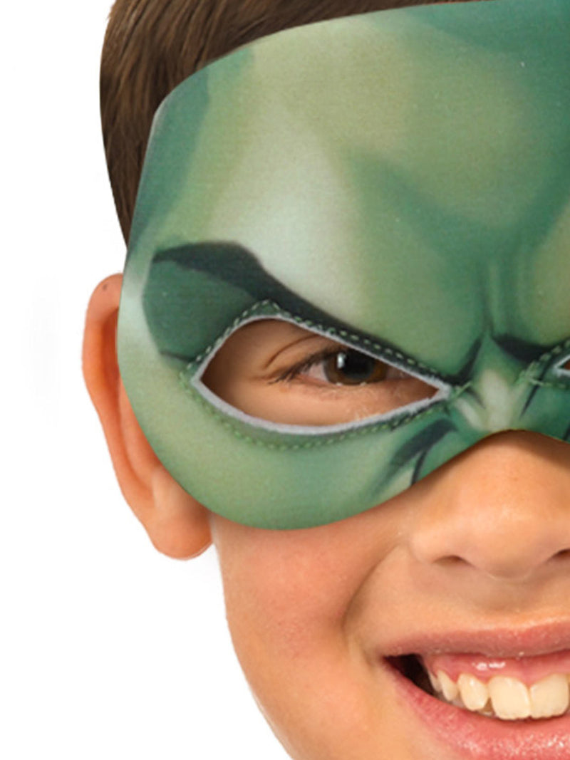 Hulk Plush Eyemask Child Mens Green