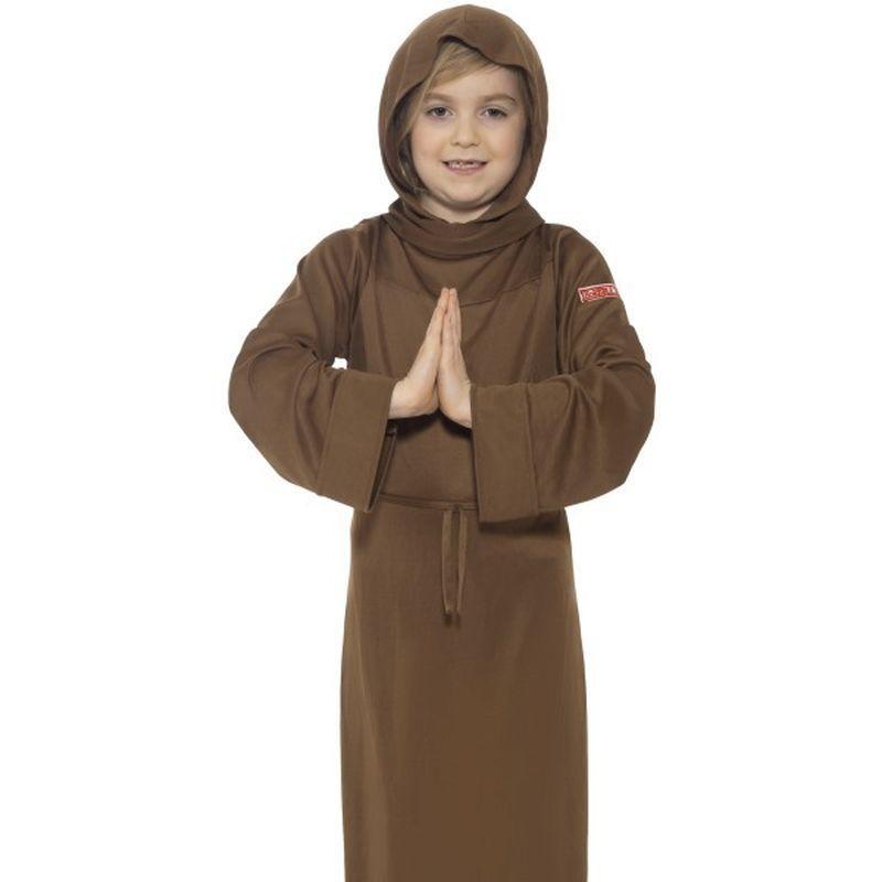 Horrible Histories Monk Costume - Medium Age 7-9 Boys Brown