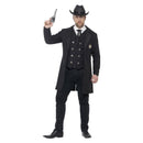 Curves Sheriff Costume Adult Cowboy Lawman Black