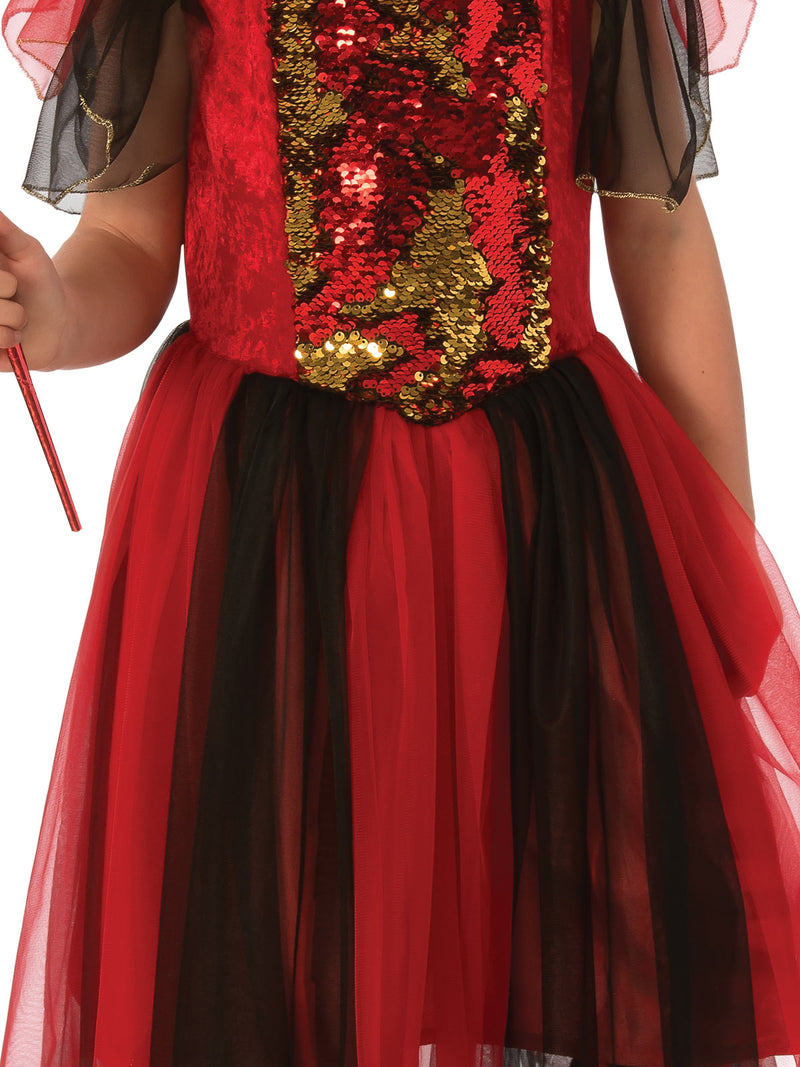 Colour Magic Devil Girl Costume Child Girls -3