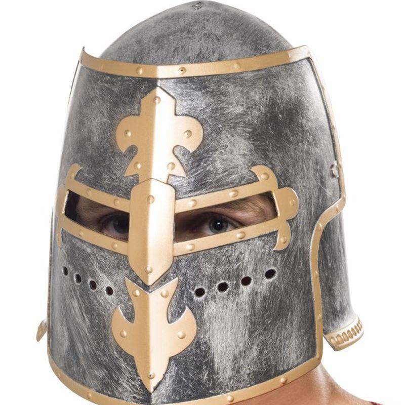 Medieval Crusader Helmet - One Size