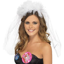 Hen Night Veil on Headband - One Size