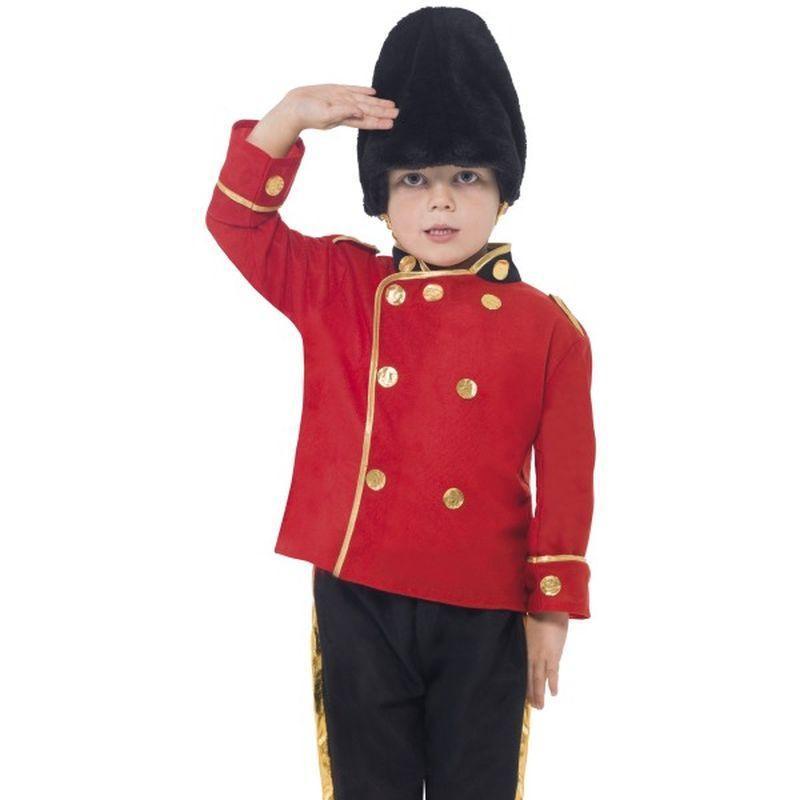 Busby Guard Costume - Small Age 4-6 Boys Red/Black