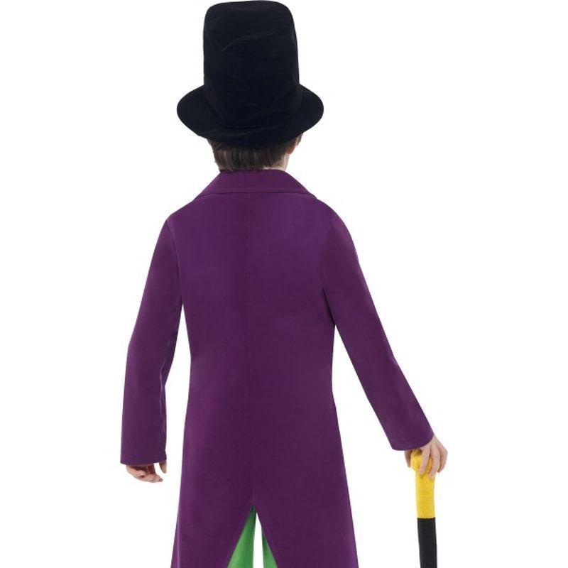 Roald Dahl Willy Wonka Licensed Costume Kids Green Yellow