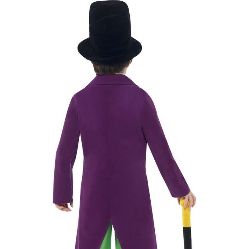 Roald Dahl Willy Wonka Costume Kids Green Yellow Boys