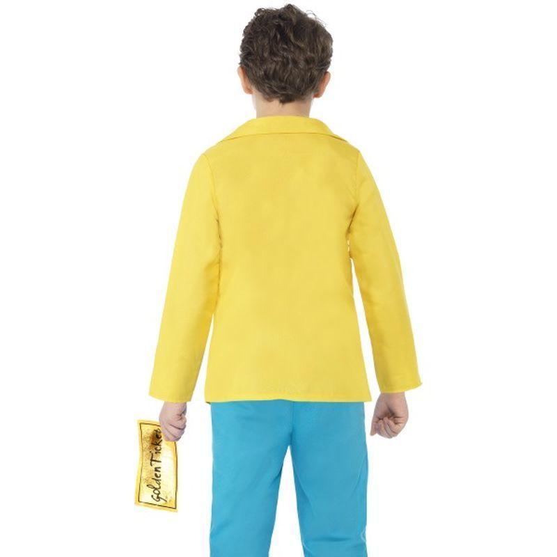 Roald Dahl Charlie Bucket Costume Kids Yellow Boys