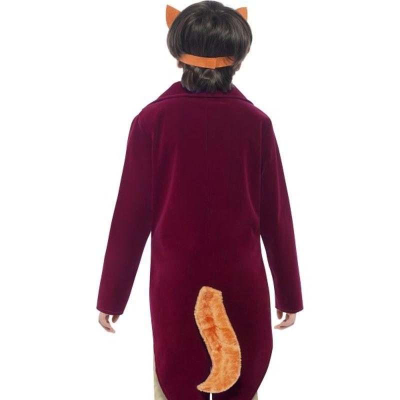 Roald Dahl Fantastic Mr Fox Costume Kids Burgundy Boys Red