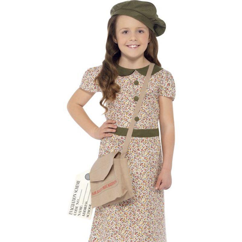 Evacuee Girl Costume - Small Age 4-6