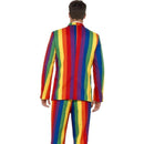 Over The Rainbow Suit Adult Multi Coloured Pride Costume
