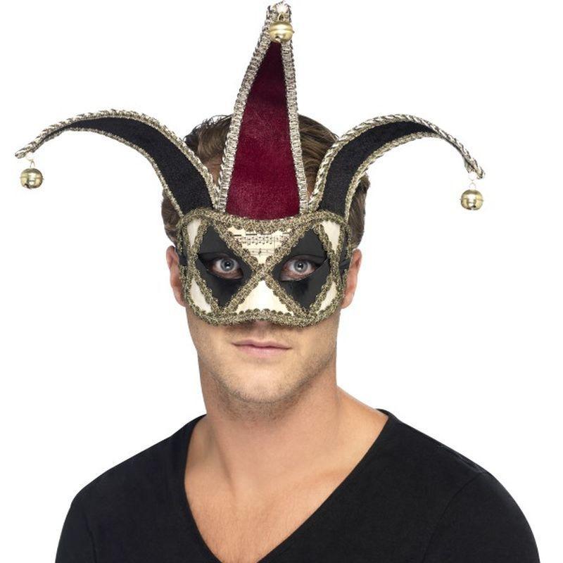 Gothic Venetian Harlequin Eyemask - One Size