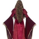 Medieval Queen Costume Ladies Red Dress