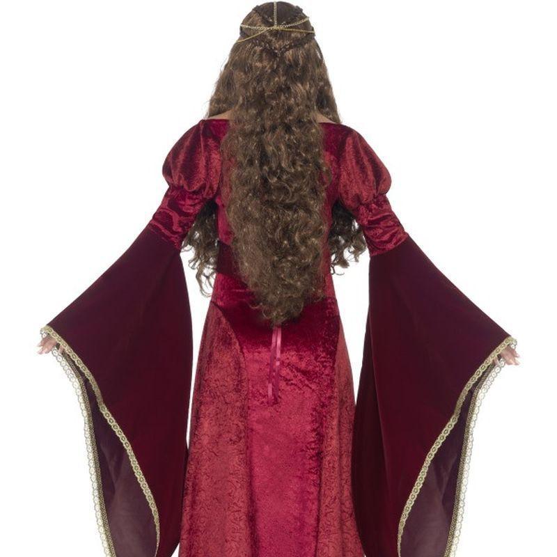 Medieval Queen Deluxe Costume Adult Red Womens