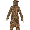 Tiger Costume Kids Orange Black Striped Jumpsuit