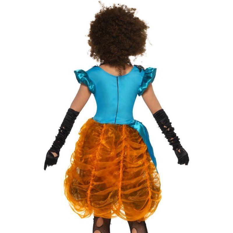 Killerella Costume Adult Blue Orange Womens