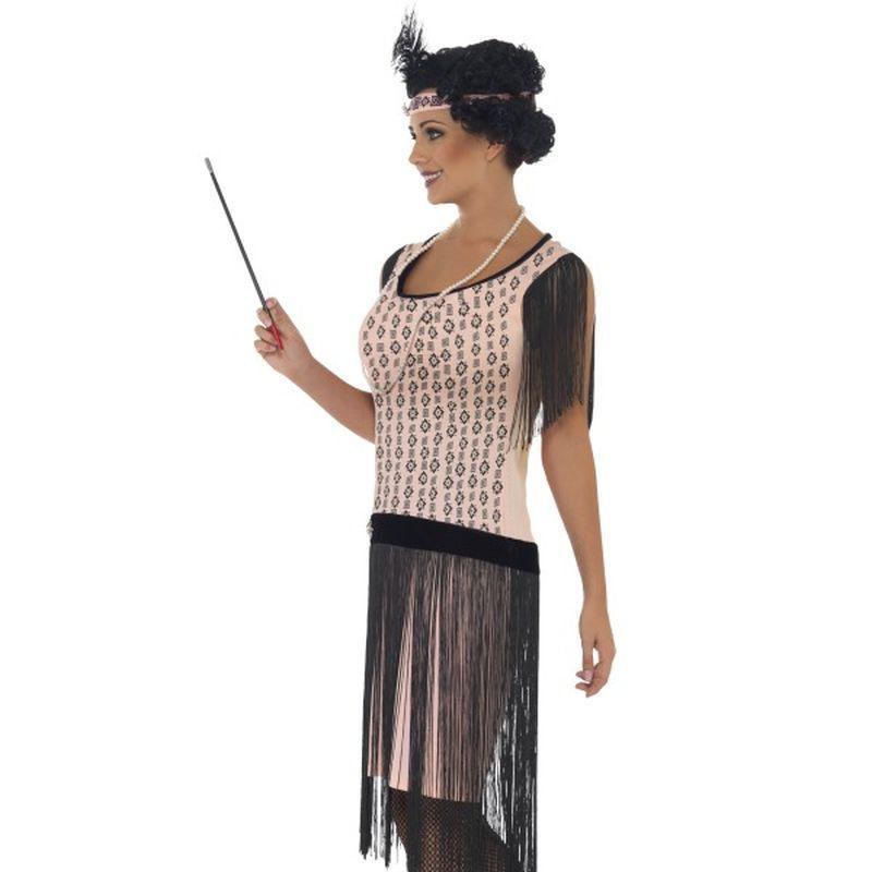1920s Coco Flapper Costume Adult Womens Pink