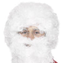 Santa Beard and Wig Set - One Size Mens White