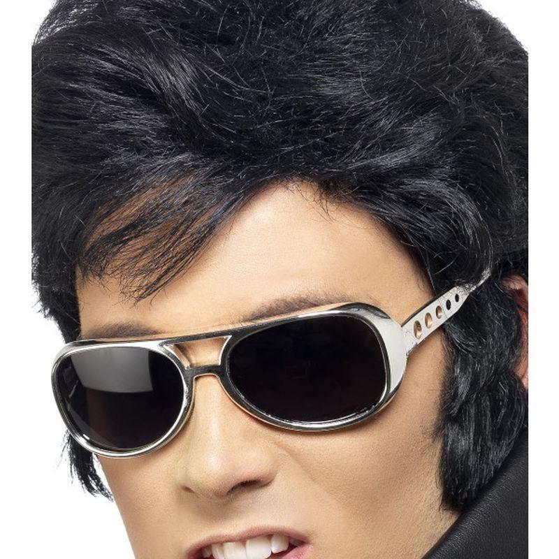 Elvis Shades - One Size Mens Silver
