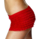 Ruffled Panties - One Size Womens Red