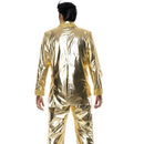 Elvis Gold Suit Costume Adult