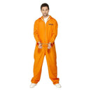 Escaped Prisoner Costume Adult Orange