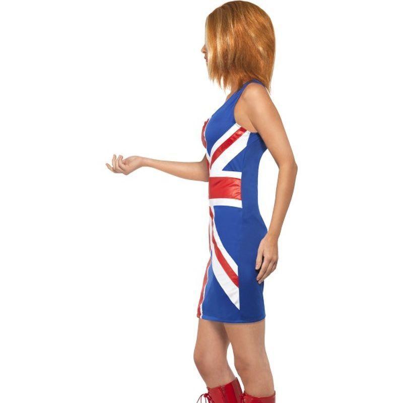Ginger Power 1990s Union Jack Spice Girls Dress
