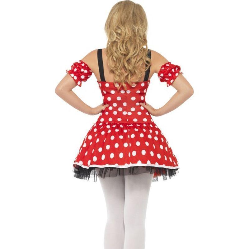 Madame Mouse Costume Adult Red White Womens