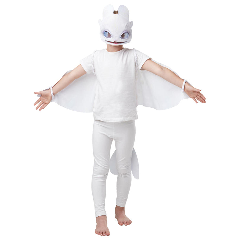 Light Fury Glow In The Dark Accessory Set Child Mens White