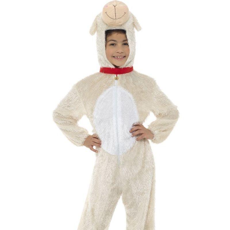 Lamb Costume Kids Beige Boys Brown -1