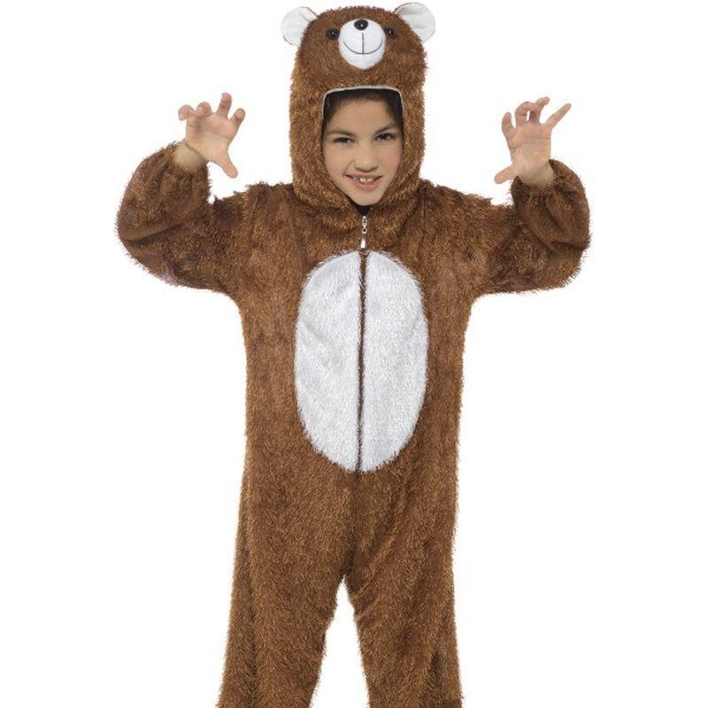 Bear Costume, Medium - Medium Age 7-9 Boys Brown