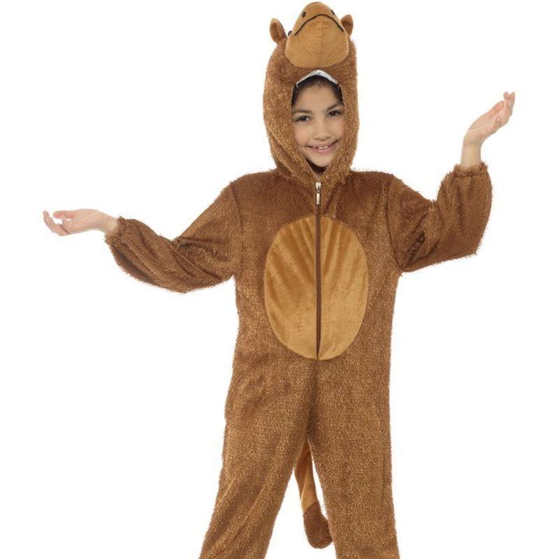 Camel Costume, Medium - Medium Age 7-9 Boys Brown